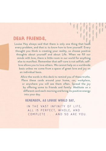How TO Love Yourself Cards .. Louise Hay