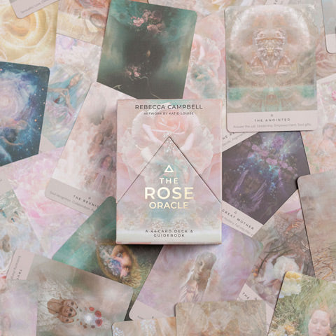 Rebecca Campbell The Rose oracle cards, looking for guidance or manifesting these card will be perfect to add to your daily journaling routine