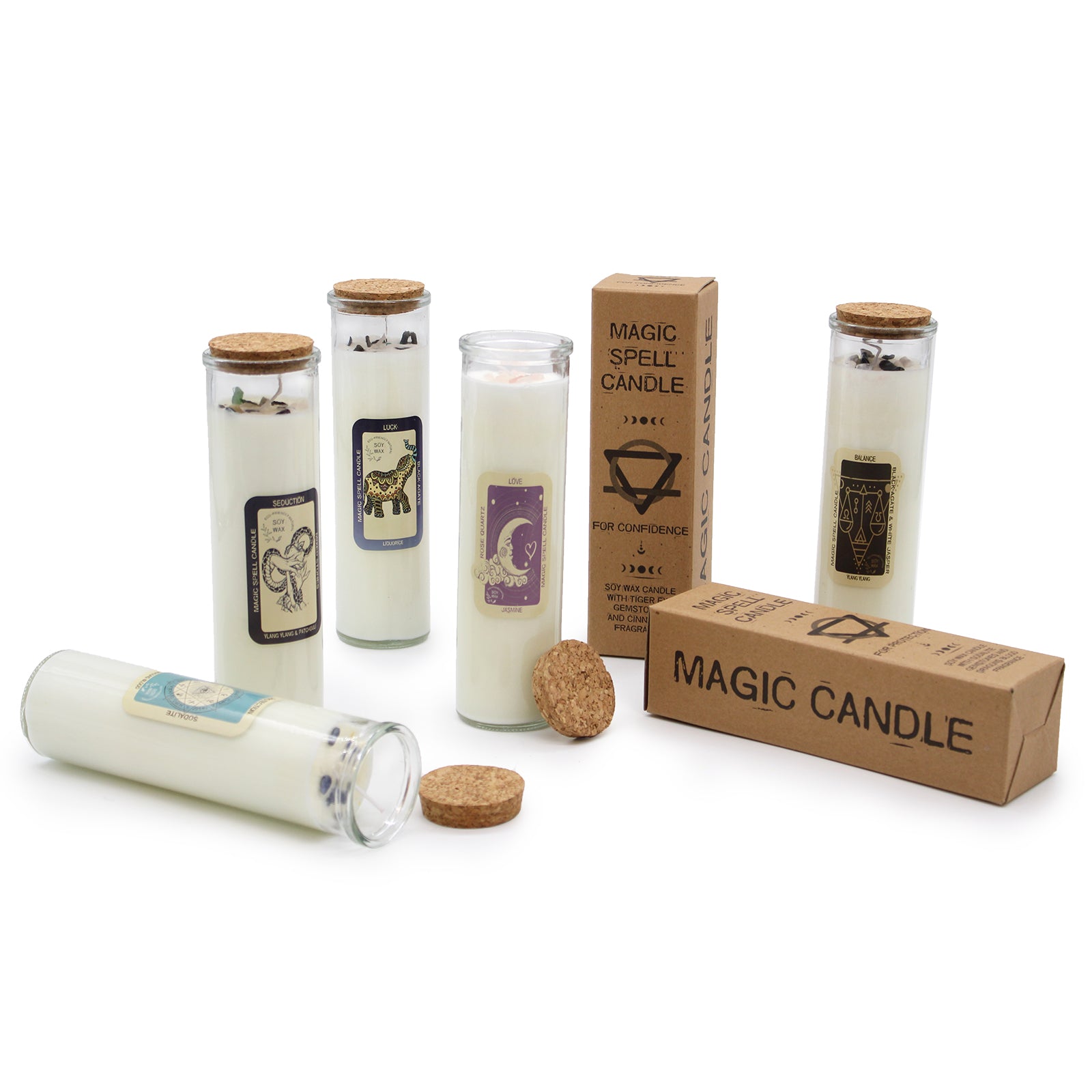 Magic Spell Candle Tubes (Selection)