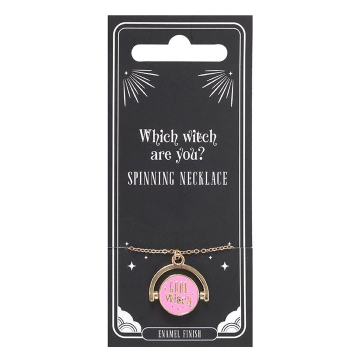 Which Witch Are You? Spinning Necklace