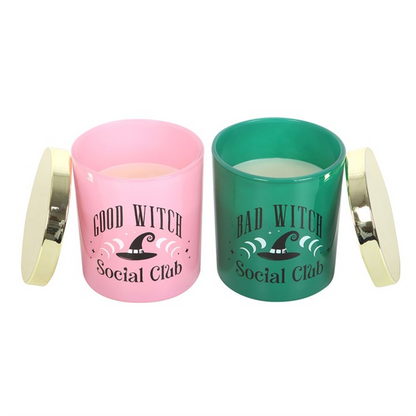 Which Witch are You? Set of 2 Good Witch and Bad Witch Scented Candles