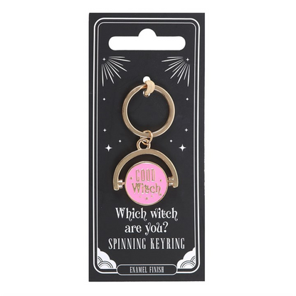 Which Witch Are You? Spinning Keyring