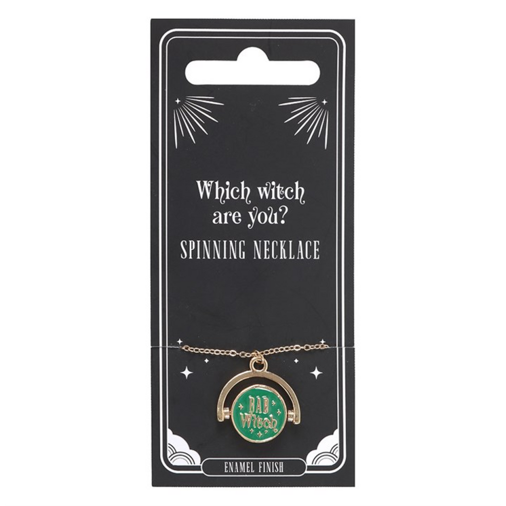 Which Witch Are You? Spinning Necklace