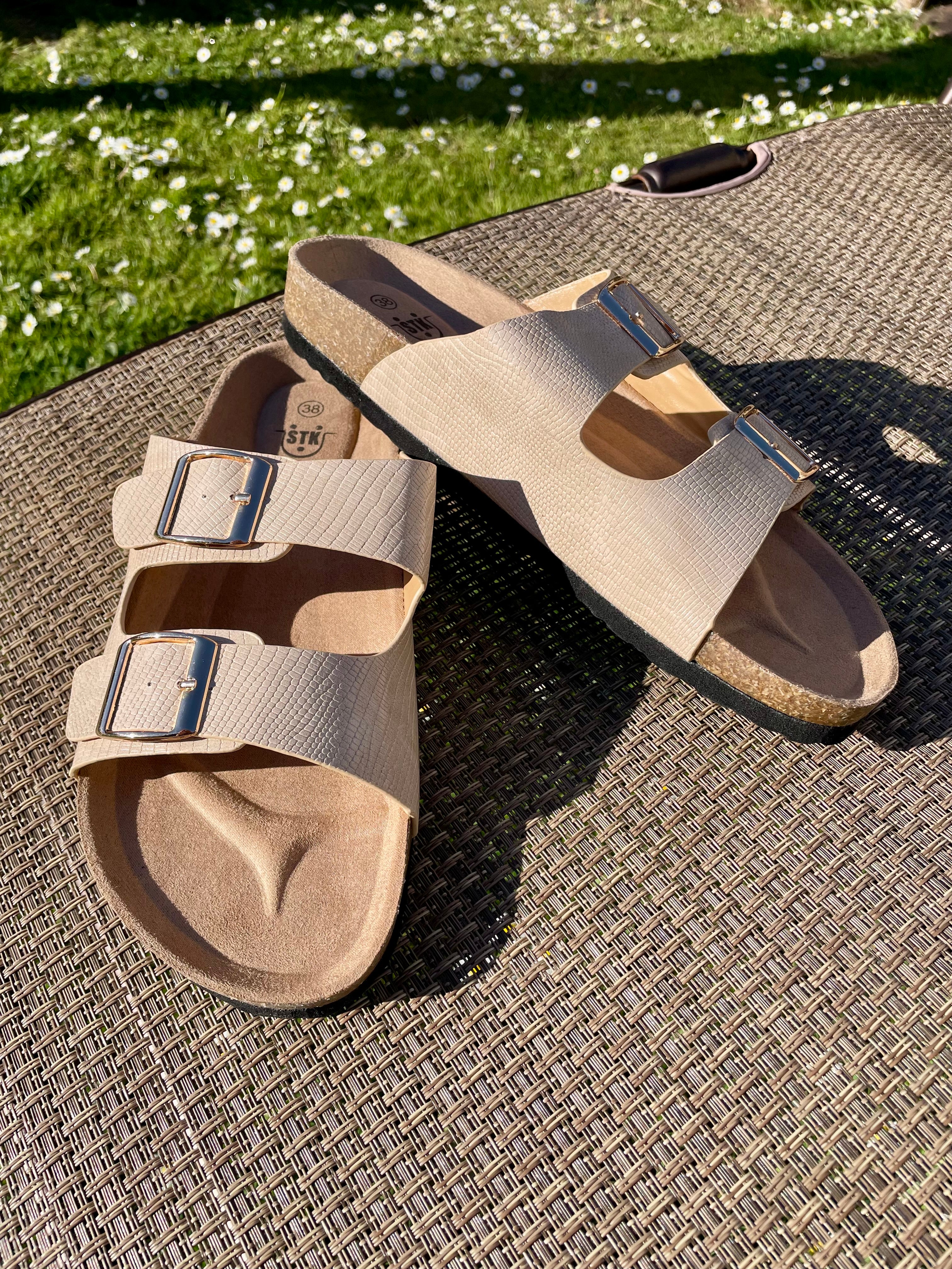 Bella Buckle Slider 4 colours