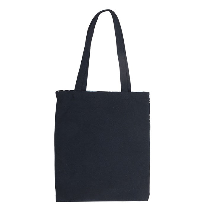 Blue Moon Print Tote Bag