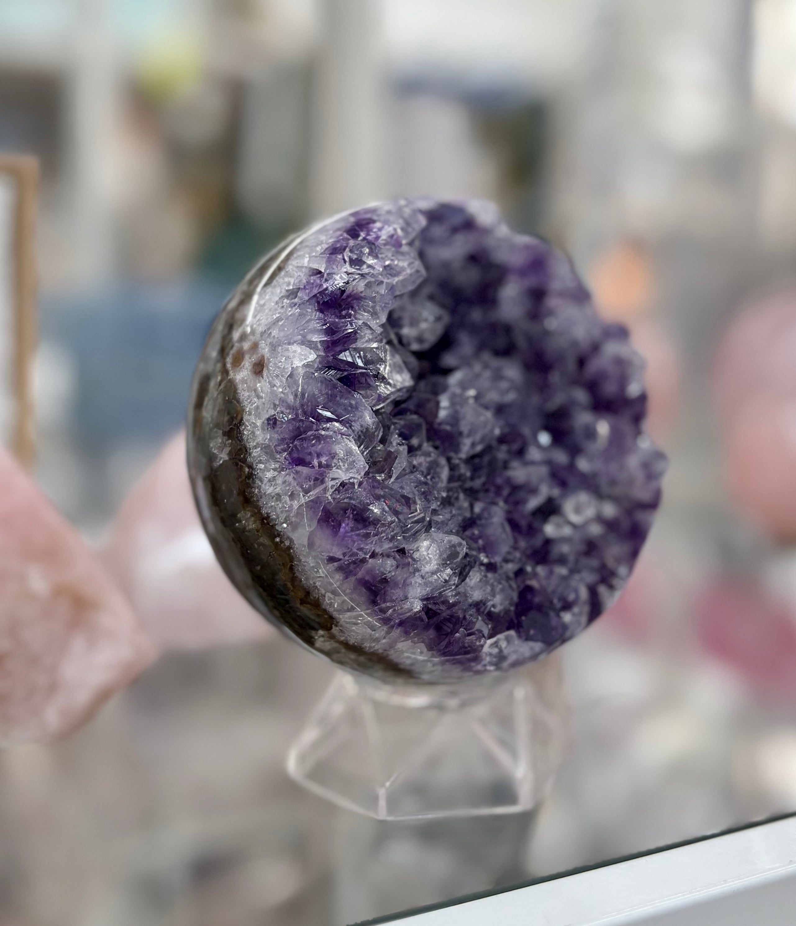 Large Amethyst Sphere
