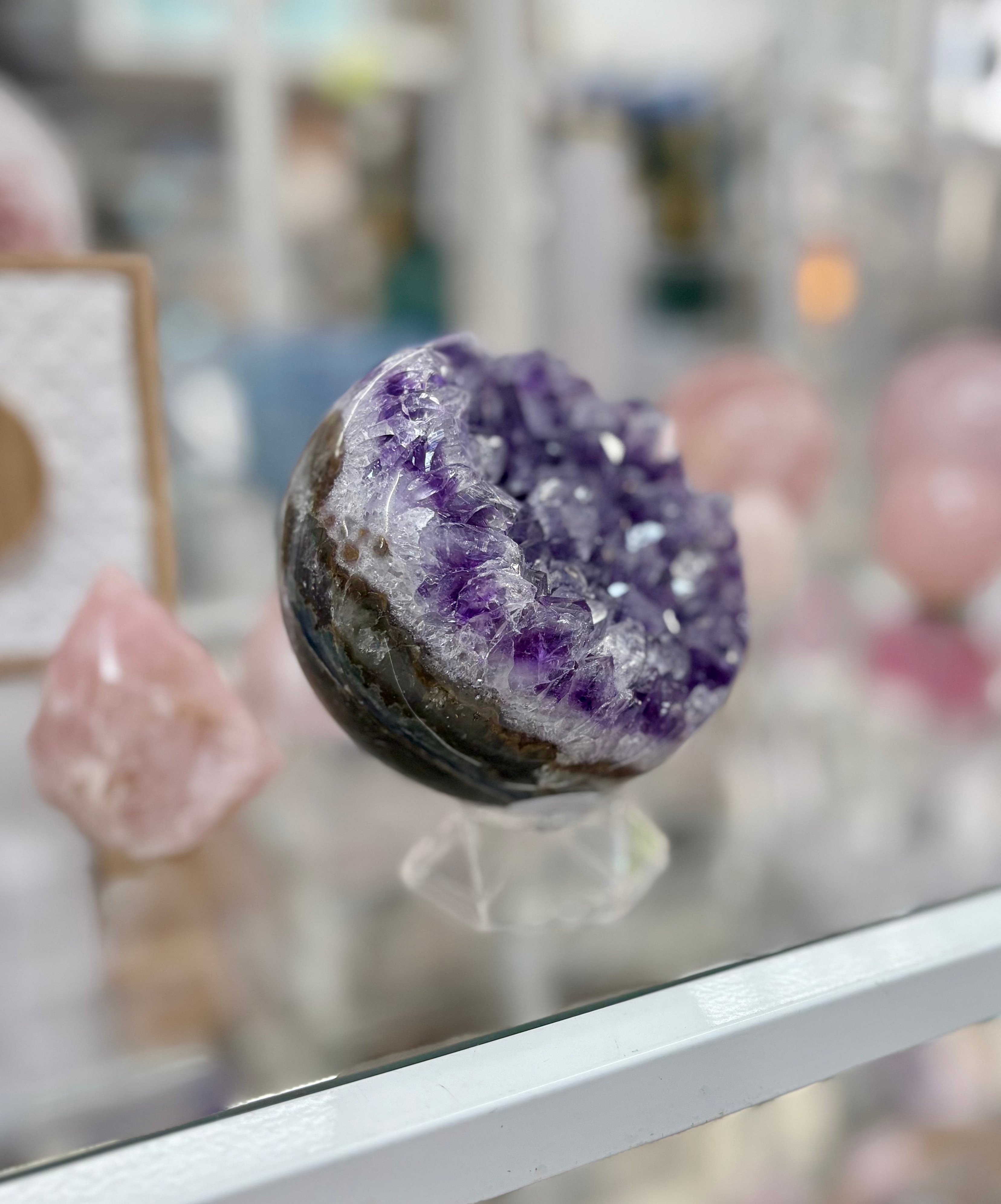 Large Amethyst Sphere