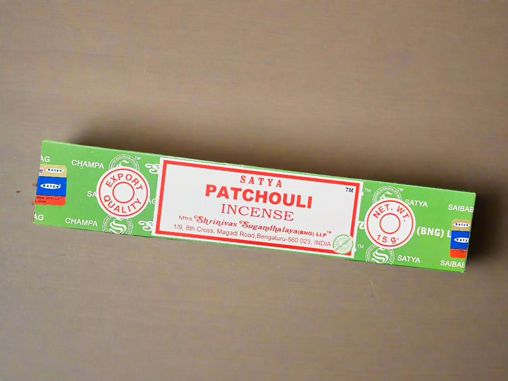 Beautiful hand rolled satya traditional indian incense stick for cleansing and fragrancing your home and space. Meditating space used for meditations. 