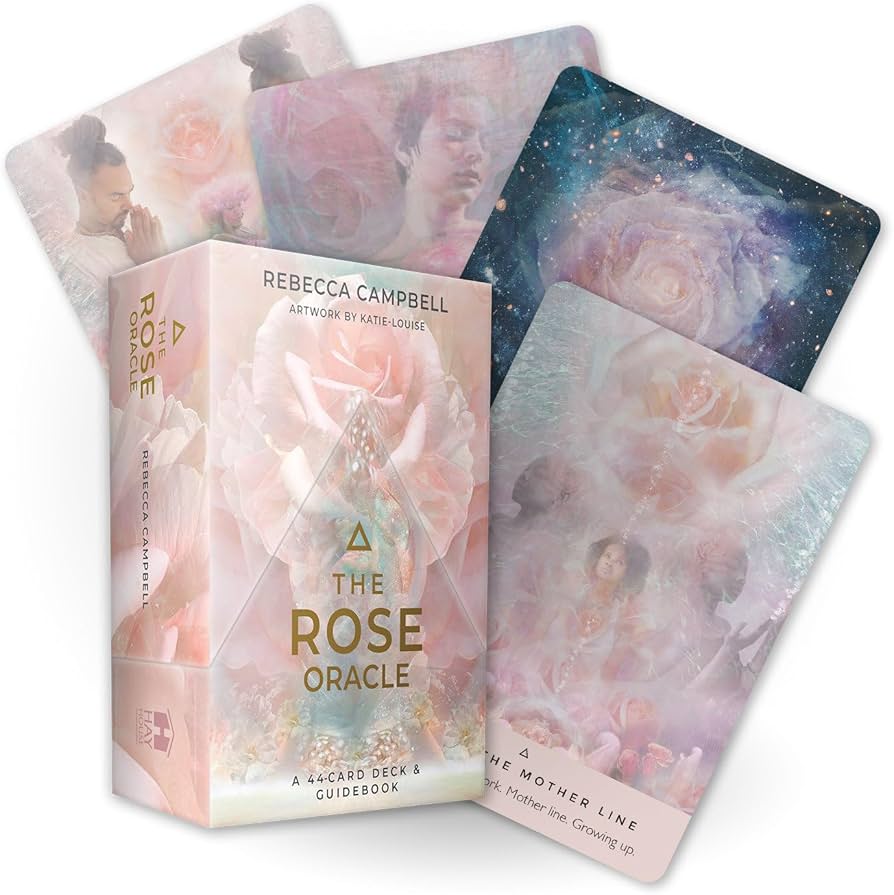 Rebecca Campbell  The Rose oracle cards, looking for guidance or manifesting these card will be perfect to add to your daily journaling routine