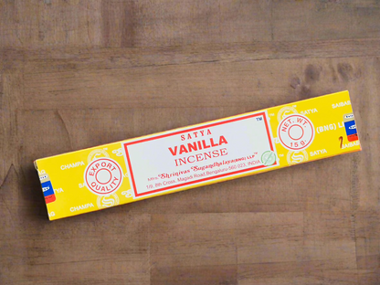 Beautiful hand rolled satya traditional indian incense stick for cleansing and fragrancing your home and space. Meditating space used for meditations. 