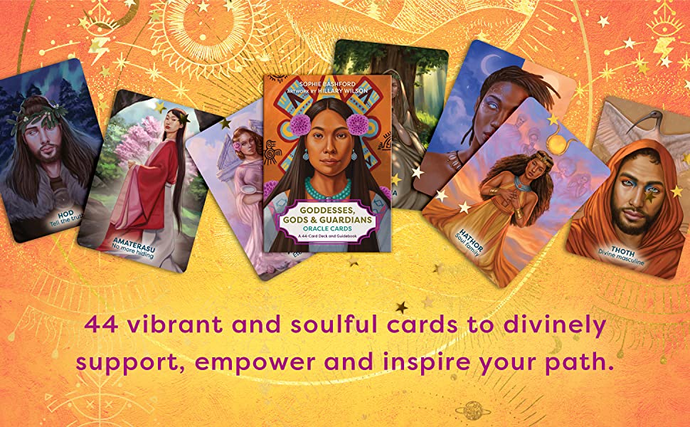Goddesses, Gods & Guardians Oracle Cards by Sophie Bashford