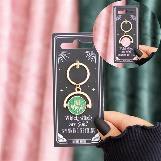 Which Witch Are You? Spinning Keyring