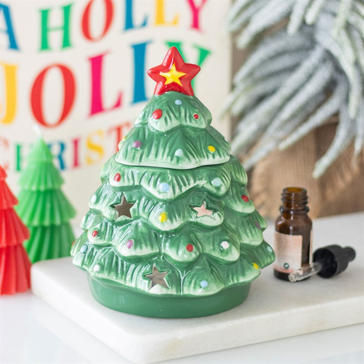 Nostalgic Christmas Tree Oil Burner