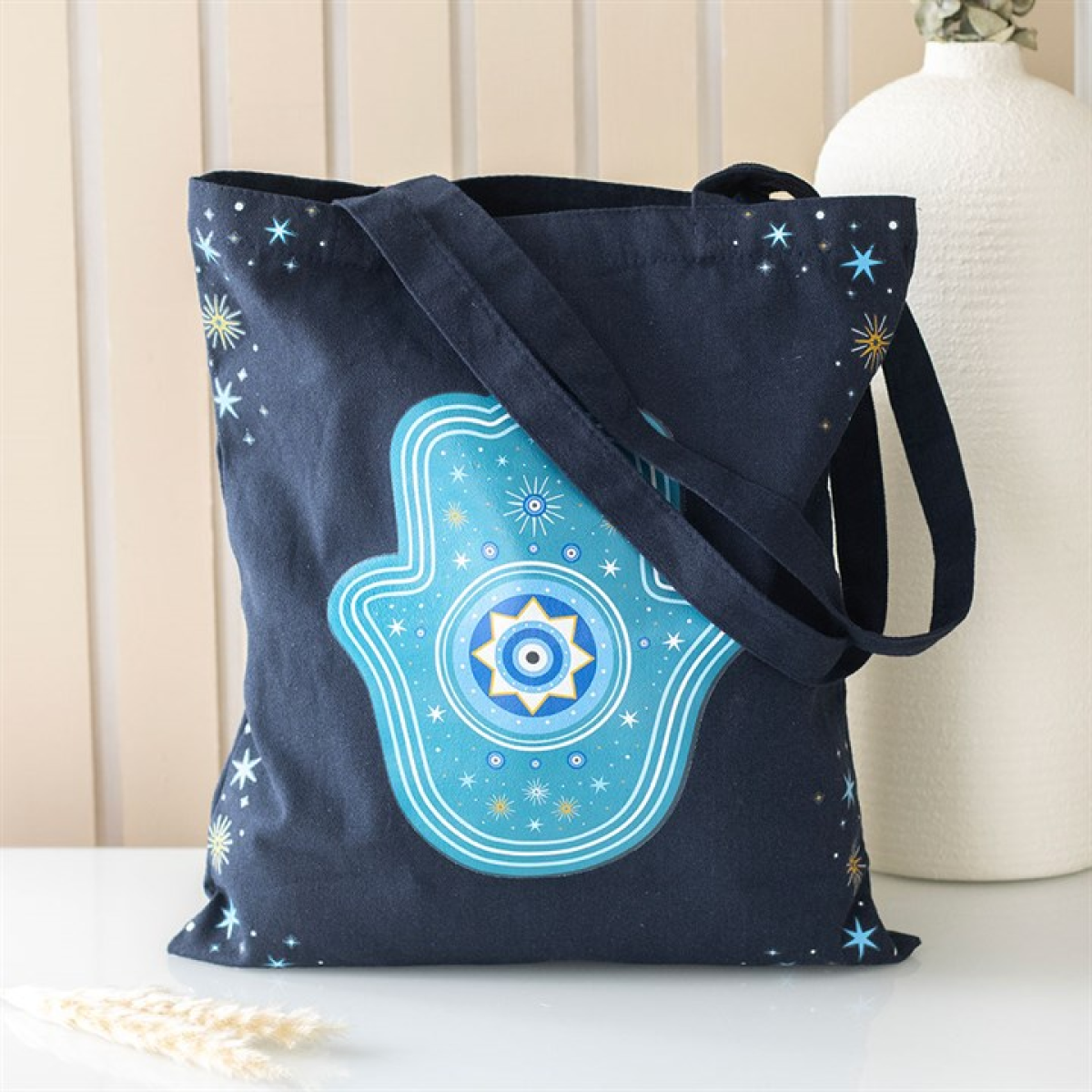 Hand of Hamsa Polycotton Tote Bag