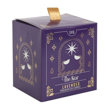 Load image into Gallery viewer, The Star Lavender Tarot Candle
