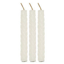 Load image into Gallery viewer, Set of 6 White Beeswax Spell Candles

